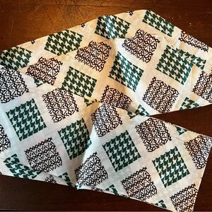 Retro/ Vintage Geometric Patterned Scarf